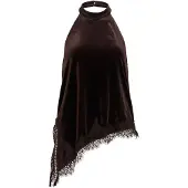 Vila Vialindra Asimétrico Top Cuello Halter