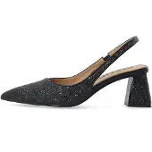 Bianco Biamaralyn Brillos Zapatos Destalonados Negro 38