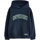Superdry Sudadera navy / verde / blanco
