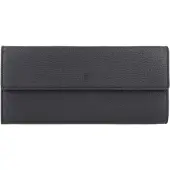 Esquire Deer Cartera Piel natural 18.5 cm negro