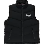 Lonsdale Chaleco 'Deptford' negro / blanco