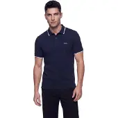 GUESS para hombre. M6YP47K4898 Polo Técnico Premium marino (L), Casual, Algodón, Manga corta, outlet 2026.
