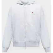 Abercrombie & Fitch Sudadera con cremallera gris