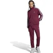 Adidas Ropa deportiva borgoña / blanco