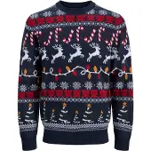 Jack & Jones Jack & JonesX-mas Jersey De PuntoLAzul