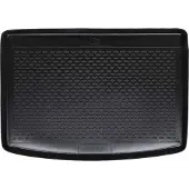 Syfax Alfombrilla de maletero Negro compatible con SEAT ARONA 2017-