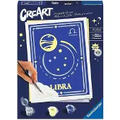 Ravensburger Creart Serie Trend D Zodiac Libra Juego De Pintura