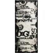 Desigual Pañuelo 'Foulards' beige / negro