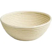 Ibili Cesta De Mimbre Para Pan Redonda 22 Cm