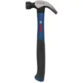 Bosch Martillo Zimmermann de 16 oz / 450 g, con mango curvo