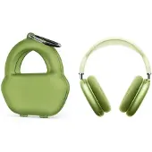 Lux-Case Estuche portátil único para los Airpods Max - Verde