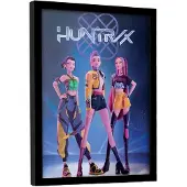Pyramid Póster K-pop Demon Hunters Huntrix Collector Framed