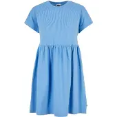 Urban Classics Vestido Corto De Manga Corta Organic Empire Valance