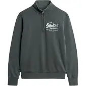 Superdry Sudadera Con Media Cremallera Classic Vl Graphic