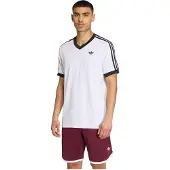 Adidas Camiseta funcional 'Classics' negro / blanco