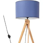 Sollux Lámpara de pie NATT navy