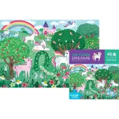 Crocodile Creek Puzzle Unicorn Dreams 48 Piezas