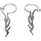 GRASSLAND Pendientes plata
