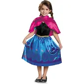 Disney Frozen Disfraz De Niña Disney Frozen Anna Travel Classic