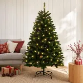 Syfax Árbol de Navidad artificial con ramas articuladas 150 cm