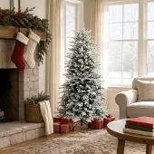 Syfax Árbol de Navidad artificial con ramas articuladas 120 cm