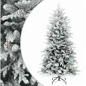 Syfax Árbol de Navidad artificial con ramas articuladas 150 cm