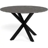 Pillovely Mesa de comedor Stela Piedra gris