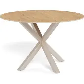 Pillovely Mesa de comedor Stela Roble natural