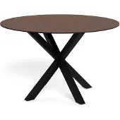 Pillovely Mesa de comedor Stela Piedra óxido