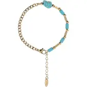 GRASSLAND Pulsera azul / oro
