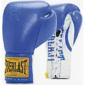 Everlast Guantes De Boxeo De Cuero Artificial 1910 Sparring Laced