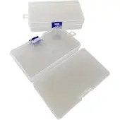 OEM Caja de almacenamiento, diseño con cerradura, transparente, 2 unidades