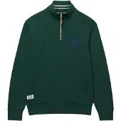 Superdry Sudadera Con Media Cremallera Company Logo