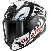 Shark Réplica de la Skwal Cup de Zarco Mate/Negro/Blanco 2XL unisex