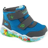 SKECHERS Botas 'PLAY SCENE' azul real / grafito / verde