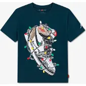 Jordan Camiseta 'HOLIDAY AJ1' azul cian / rojo / negro / blanco