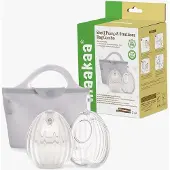 HAAKAA Bomba De Lactancia Inalámbrica Shell Wearable 75 Ml-2 Pcs