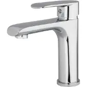 Merkloos Grifo para lavabo, cromo, monomando, serie Turia