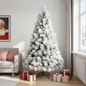 Syfax Árbol de Navidad artificial con ramas articuladas 210 cm