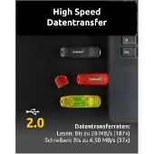 Intenso Pendrive Rainbow Line 8gb
