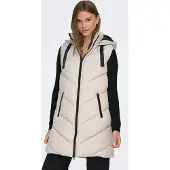 JDY Chaleco 'JDYSkylar' gris claro / negro