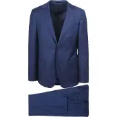 Suitable Traje De Lana Royal Blue Azul Azul marino talla