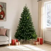 Syfax Árbol de Navidad artificial con ramas articuladas 240 cm