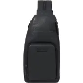 Piquadro Modus Bloqueo RFID Piel natural 36 cm negro