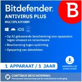 Bitdefender Antivirus Plus | 1 PC | licencia anual | siempre las últimas actualizaciones