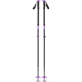 Black Diamond - Bastones de esquí de travesía - Expedition Piton Purple de Aluminio - Talla 140 cm - Negro
