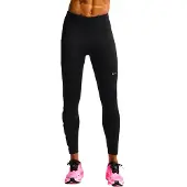 Nike Running - Ropa trail running mujer - W Tempo Flash Thights Black/Reflective Silver de Lana - Talla L - Negro