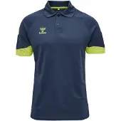 Hummel Camiseta funcional 'Lead' navy / verde neón