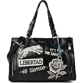 Desigual Liberté Bolso para hombre 38 cm negro