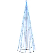 Syfax Árbol de Navidad cónico 732 LEDs azul 160x500 cm